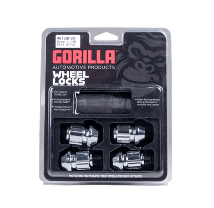 FACT LOCK 12-1.50 CHROME 4-PK - FORD/GM