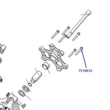 RZR XPT, Turbo S, RS1 & XPEDITION, Primary Clutch Cover Bolt OEM #7518612 M6X1X35mm - RPM SXS