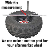 Polaris RZR Pro XP 4 Above the Roof Spare Tire Mount - Factory UTV