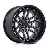 CELSIUS 17X9 6X5.5 106 +1 M-GNMTL BLK-LP