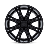 DARKSTAR 20X9 8X170 125 +1 M-BLK G-BLK