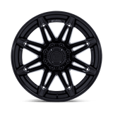 BRAWL 20X10 8X170 125 -18 M-BLK G-BLK