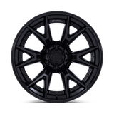 CATALYST 17X9 6X5.5 106 +1 M-BLK G-BLK