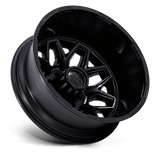 FLUX DRW 22X8.25 8X200 -227 BLK-OUT (DR)