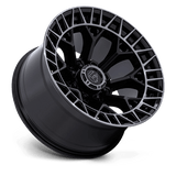 CHARGER 22X12 8X180 124 -44 GBLK BRS-DDT