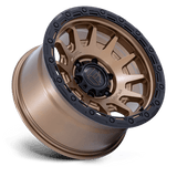 FORTRESS 17X8.5 5X5 71 +25 M-BRZ GBLK