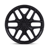 FLUX 18X9 6X120 66 +20 BLK-OUT