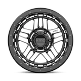 KM540 18X8.5 6X120 S-BLK MACH 18MM