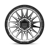KM542 18X9 6X5.5 S-BLK MACH 00MM