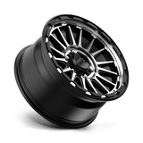 KM542 18X9 6X5.5 S-BLK MACH 18MM