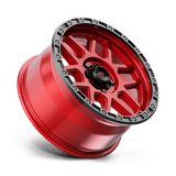 KM544 18X9 5X5.0 C-RED BLK-LP 18MM