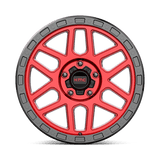 KM544 18X9 5X5.0 C-RED BLK-LP 18MM