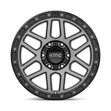 KM544 18X9 6X4.5 S-BLK GTCC 18MM CB 66.1