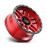 KM544 17X8.5 6X5.5 C-RED BLK-LP 00MM