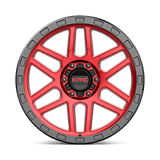 KM544 17X8.5 6X5.5 C-RED BLK-LP 00MM