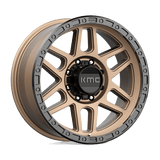KM544 17X9 8X6.5 M-BRZ BLK LP -12MM