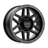 KM544 17X9 8X170 S-BLK GB LP -12MM