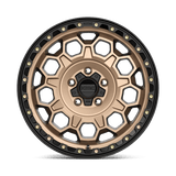 KM545 17X9 6X5.5 M-BRZ BLK LP -12MM