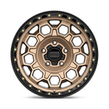 KM545 17X9 5X5.0 M-BRZ BLK LP 00MM