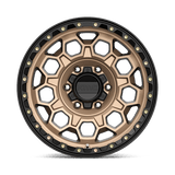 KM545 17X9 6X5.5 M-BRZ BLK LP 00MM