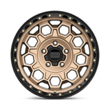 KM545 17X9 5X5.0 M-BRZ BLK LP 18MM