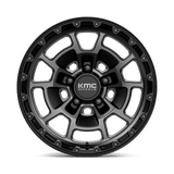 KM718 17X8.5 5X5.0 S-BLK GTCC 00MM