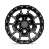 KM718 17X8.5 5X150 S-BLK 00MM