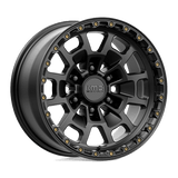 KM718 17X8.5 6X135 S-BLK 00MM
