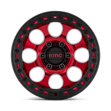 RIOT BL 17X8.5 6X135 RD-BLK-RG +0