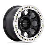 RIOT BL 17X9 5X5.0 SBLK-MCH-RG -12