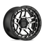 KM540 17X8.5 6X5.5 S-BLK MACH 18MM