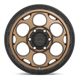 KM541 17X9 5X5.0 M-BRZ BLK LP -12MM