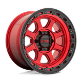 KM548 17X9 5X5.0 C-RED BLK-LP 00MM