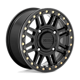 CAGE UTV BL 15X6 4X156 S-BLK BLK-RG +38