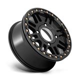 CAGE UTV BL 15X10 4X137 S-BLK BLK-RG +0