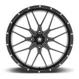 PORTAL UTV 24X7 4X137 112 G-BLK-MILL +0