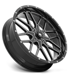 PORTAL UTV 24X7 4X156 115 G-BLK-MILL +0