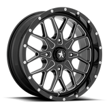 PORTAL UTV 20X7 4X110 86 G-BLK-MILL +0