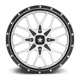 PORTAL UTV 20X7 4X110 86 G-BLK-MACH +0