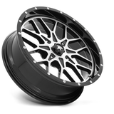 PORTAL UTV 20X7 4X110 86 G-BLK-MACH +0