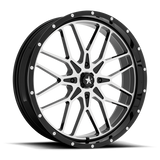 PORTAL UTV 24X7 4X156 115 G-BLK-MACH +0