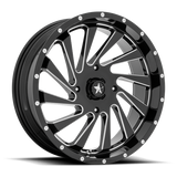 BLADE UTV 20X7 4X156 115 G-BLK-MILL +0