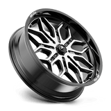 SNIPER UTV 22X7 4X137 96 G-BLK-MACH +10