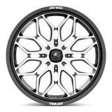 SNIPER UTV 22X7 4X156 115 G-BLK-MACH +10
