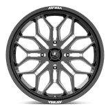 SNIPER UTV 18X7 4X110 86 G-BLK-MILL +10