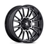 THUNDERLIPS UTV 20X7 4X137/156 G-BLK MCH