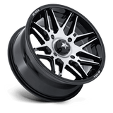 RADAR UTV 15X7 5X4.5 72 +10 G-BLK-MCH