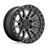 REBEL 16X8 6X5.5 106 +1 M-GMTL-BLK-RG