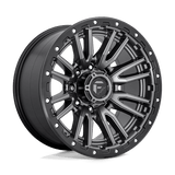 REBEL 20X10 8X170 125 -18 M-GMTL-BLK-RG