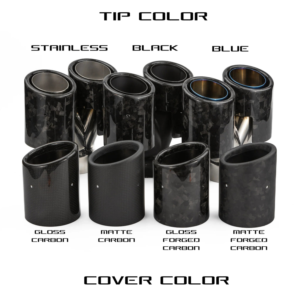 RPM Pro R Carbon Dual Exhaust Tips – KONG Offroad